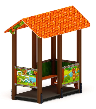 Домик средний 2 (Полянка) МФ 10.01.06-04, фото 1