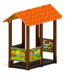 Домик средний 2 (Полянка) МФ 10.01.06-04, фото 4 Домик средний 2 (Полянка) МФ 10.01.06-04, фото 4