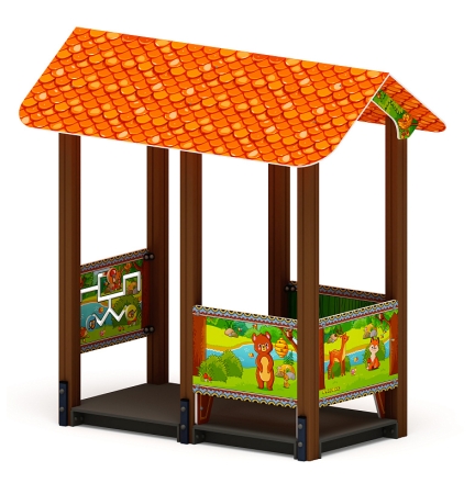 Домик средний 2 (Полянка) МФ 10.01.06-04, фото 3