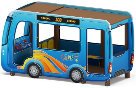 Автобус (синий) - Беседка - МФ 10.03.13, фото 4