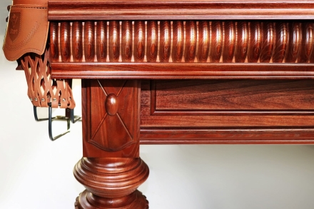 Бильярдный стол - Оксфорд 12 Футов, Русская пирамида, Super Stone 45 мм, фото 4