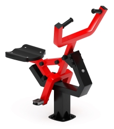 Наездник (красный) - Уличный тренажер - СТ 033-11.П, фото 3