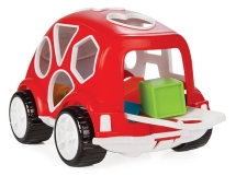 Машинка с геометрическими фигурами и Нилоя Pilsan Shape Sorter Car (03-186)