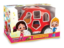 Машинка с геометрическими фигурами и Нилоя Pilsan Shape Sorter Car (03-186)
