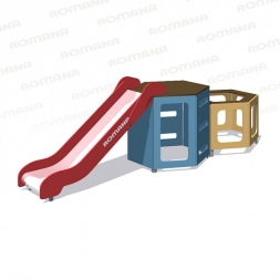 Спортивный комплекс Romana Горка 115.06.00 для уличных спортивных площадок, фото 1