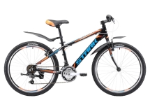 Велосипед Stark'17 Rocket 24.1 RV черно-оранжевый