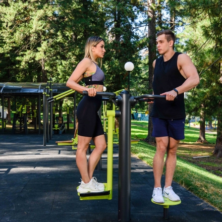 Smart-1031 Уличный тренажер Маятник-твистер Zavodsporta, фото 9