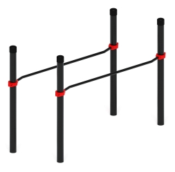 Воркаут ЛОВ 89 красный ВТ 101.04-01, фото 1