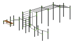 Воркаут ЛОВ 108 зеленый ВТ 102.19-02, фото 3 Воркаут ЛОВ 108 зеленый ВТ 102.19-02, фото 3