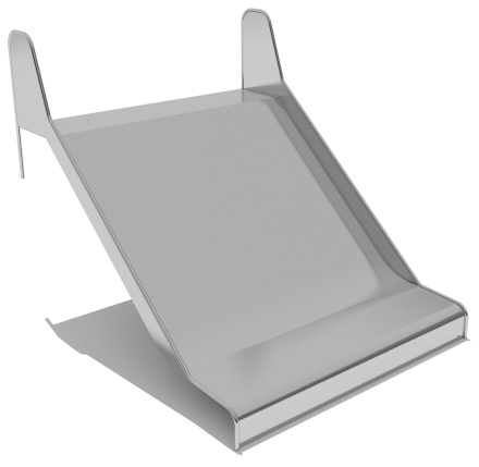 Горка из нержавеющей стали ГГН-1500.1000.002 для детской площадки, фото 1