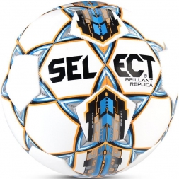 Мяч футбольный тренировочный &quot;SELECT Brillant Replica&quot;, размер 4, реплика Brillant Super