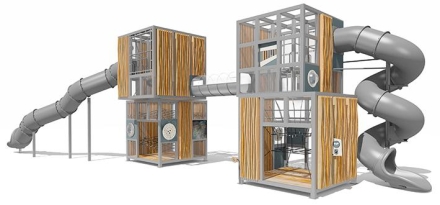 Игровой комплекс Эко Кубус VST 4507 для детской площадки, фото 1