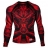 Рашгард Venum Gladiator Black/Red L/S