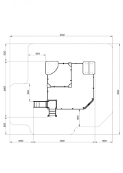 Песочный дворик с горкой (Коричневый) - ИО 6.01.05-02 H=750, фото 6