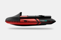GLADIATOR E 450 X Expedition Красно-черный моторная лодка ПВХ