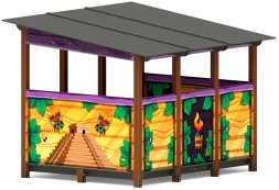 Теневой навес (Майя) МФ 78.31.24-06, фото 4 Теневой навес (Майя) МФ 78.31.24-06, фото 4