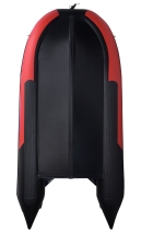 Gladiator D 370 AL PROFESSIONAL D Красно-черный моторная лодка ПВХ Алюминиевый пайол