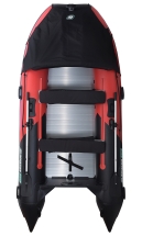 Gladiator D 370 AL PROFESSIONAL D Красно-черный моторная лодка ПВХ Алюминиевый пайол