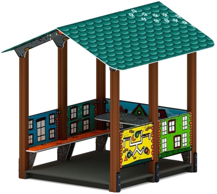 Домик большой 1 (Город) МФ 10.01.07-01, фото 3