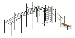 Воркаут ЛОВ 89 зеленый ВТ 101.19-02, фото 4 Воркаут ЛОВ 89 зеленый ВТ 101.19-02, фото 4