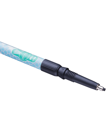 Палки для скандинавской ходьбы Forester, 67-135 см, 3-секционные, белый/мятный, фото 3