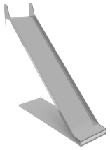 Горка из нержавеющей стали ГГН-1000.3000.010 для детской площадки