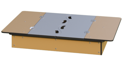 Песочница Romana 057.36.10 с крышкой для детской площадки, фото 2