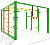 Уличный спортивный комплекс Актив спорт 10 для детской площадки Уличный спортивный комплекс Актив спорт 10 для детской площадки