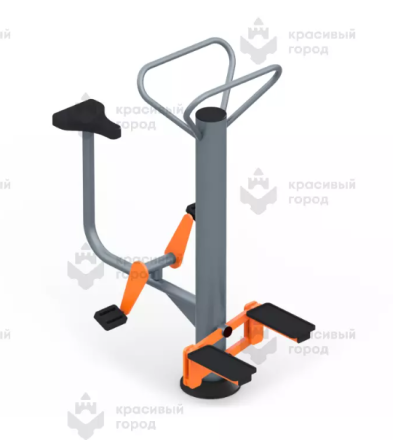 Уличный тренажер «Степ + Вело», фото 1