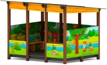 Теневой навес (Полянка) МФ 78.31.24-07 Теневой навес (Полянка) МФ 78.31.24-07