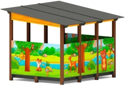 Теневой навес (Полянка) МФ 78.31.24-07, фото 2 Теневой навес (Полянка) МФ 78.31.24-07, фото 2