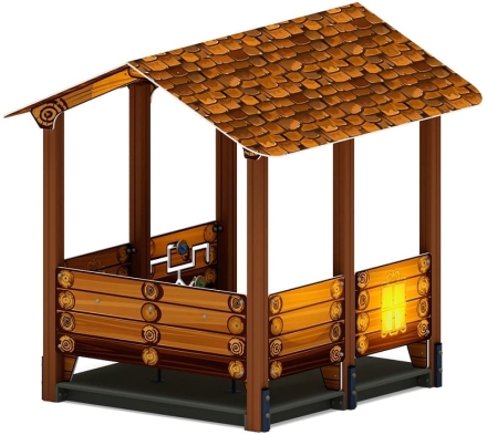 Домик большой 1 (Эко) МФ 10.01.07-02, фото 3