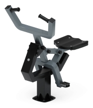 Наездник (серый) - Уличный тренажер - СТ 033-13.П 