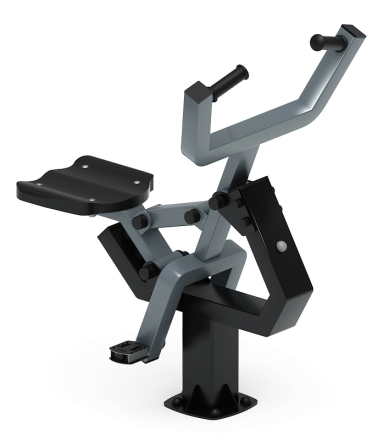 Наездник (серый) - Уличный тренажер - СТ 033-13.П , фото 3