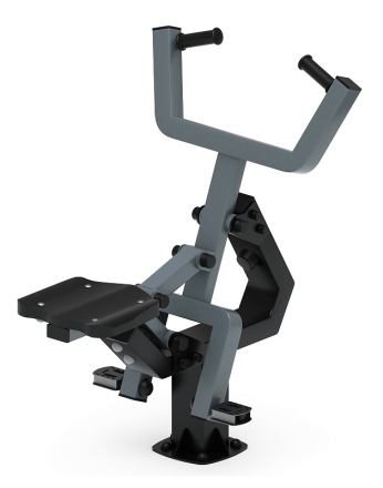 Наездник (серый) - Уличный тренажер - СТ 033-13.П , фото 2