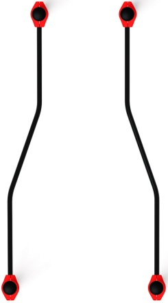 Воркаут ЛОВ 89 красный ВТ 101.05-01, фото 3