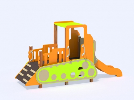 МФ 4.101 Бульдозер с горкой Н=700 мм, фото 4