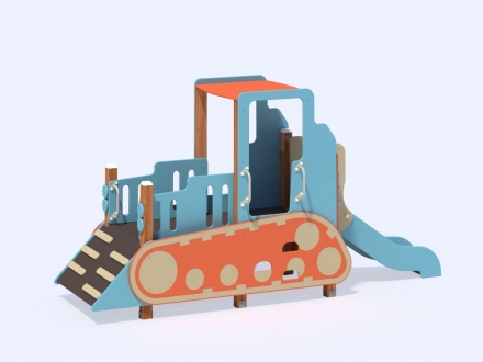 МФ 4.101 Бульдозер с горкой Н=700 мм, фото 5