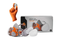 Комплект для защиты дыхания Jeta Safety полумаска из силикона, разм.L (большой) J-SET6500-L