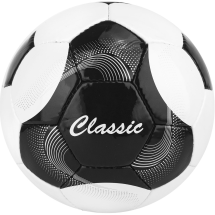 Мяч футб. &quot;Classic&quot; арт.F120615, р.5, 32 панели. PVC, 4 подкл. слоя, ручная сшивка, бело-черный