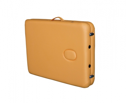 Массажный стол DFC NIRVANA, Elegant LUXE, 186х70х4 см, алюм. ножки, цвет горчичный (Mustard), фото 7