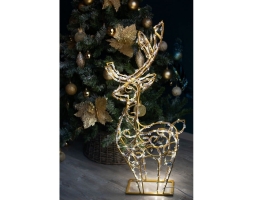 Световая фигура Олень складной Конструктор Домашний h009