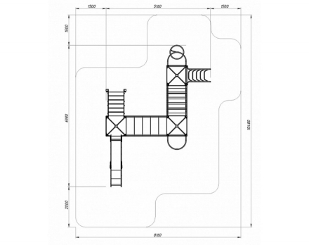 Детская игровая площадка ДИК 2.09.06-01, фото 5