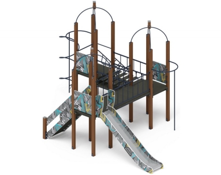 Детская игровая площадка ДИК 2.09.06-01, фото 2