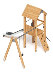 Игровой комплекс (лиственница) ДИК 2.24.03-01.Л.И1, фото 2