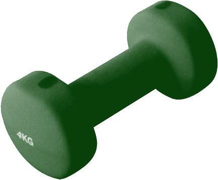 Гантель в неопреновой оболочке 4 кг FITEX PRO, фото 1