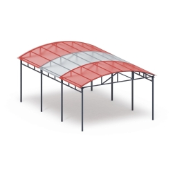 Теневой навес на 6 тренажеров - МФ 751.02 - Спорт, фото 4 Теневой навес на 6 тренажеров - МФ 751.02 - Спорт, фото 4