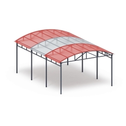 Теневой навес на 6 тренажеров - МФ 751.02 - Спорт, фото 2 Теневой навес на 6 тренажеров - МФ 751.02 - Спорт, фото 2