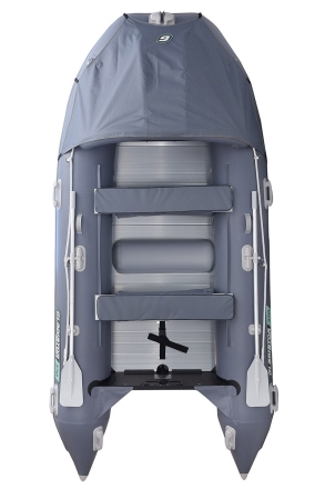 Gladiator D 420 AL PROFESSIONAL D Темно-серый моторная лодка ПВХ Алюминиевый пайол, фото 2