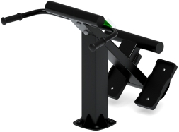 Гиперэкстензия (зеленый) - Уличный тренажер - СТ 003-12, фото 4